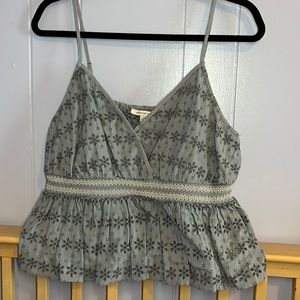 Blue American eagle tank top blouse